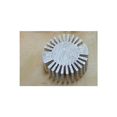 10pcs/lot High quality thermal conductivity aluminum radiator 22*13*30mm solid more tooth Fin aluminum heatsink Metal aluminum