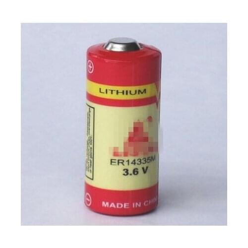 5PCS battery ER14335M ER14335 14335 3.6V 1300mah lithium Li-ion battery Instrument batterise