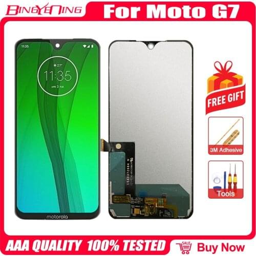 6.2 "For Motorola G7 G7 Plus LCD Moto G7 XT1962 LCD Display Touch Screen Assembly
