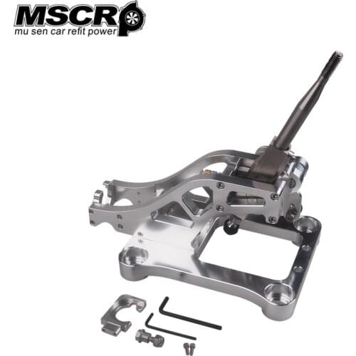 Aluminum Billet Shifter Box Assembly For 03-07 Accord CL7 CL9 & 04-08 TSX & TL Gear Shift Knob Shifter Replacement