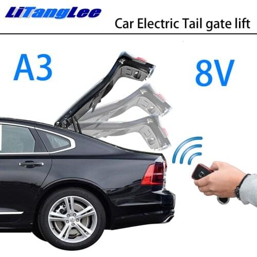 LiTangLee Car Electric Tail Gate Lift Trunk Rear Door Assist System for Audi A3 8V Sedan 2013~2020 Original key Remote Control