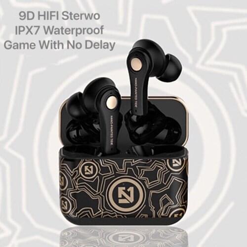 TWS Pro Wireless Bluetooth 5.0 Headphones 9D Hifi Stereo Sports IPX7 Waterproof Auriculares Earbuds With Microphone