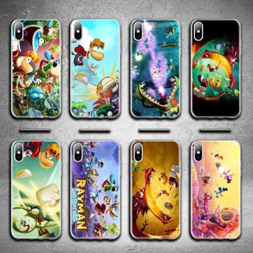 Cartoon Rayman Legends Phone Case for iphone 12 pro max mini 11 pro XS MAX 8 7 6 6S Plus X 5S SE 2020 XR cover