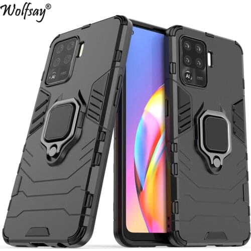 For Oppo Reno 5 Lite Case Armor Magnetic Suction Stand Full Cover For Oppo Reno5 Lite Case Cover For Oppo Reno 5 Lite 6.43 inch