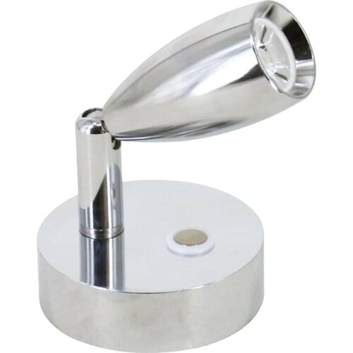 DC 12V / 24V RV Reading Light Spotlight with USB Port 5V/2A Warm Light Wall Mount for Motorhome Car and Caravan Cabin