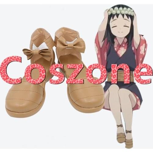 Demon Slayer Kimetsu no Yaiba Makomo Cosplay Shoes Boots Halloween Carnival Cosplay Costume Accessories