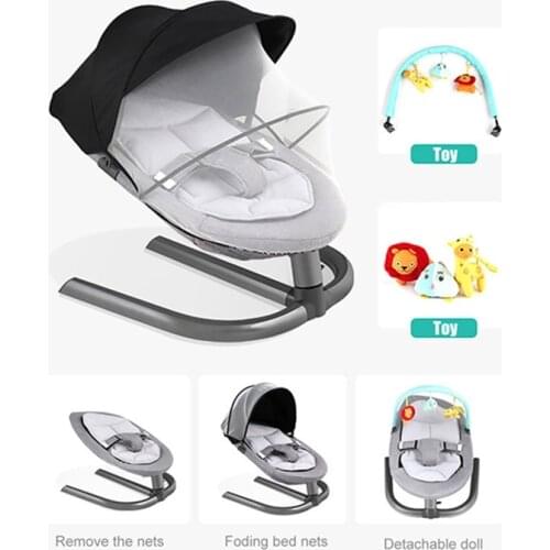 Baby Rocking Chair Baby Cradle Baby Swing Rocking Chair for Newborns Swing Chair Infant Cradle Baby Swing Rocking Chair