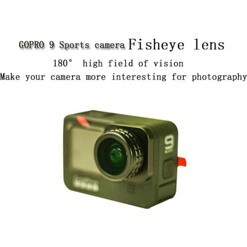 For Gopro Hero 9 Black HD Camera Lens Fisheye Lens GoPRO 9 Camera Accessories