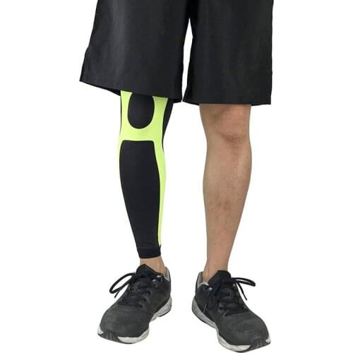 Compression Leg Sleeve Support Cycling Muscle Pressure Knee Pad Basketball Football Protector Sports Winter Leg Warmers New