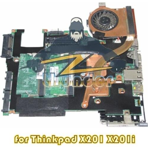 75Y4901 for lenovo X201i laptop motherboard U3400 QM57 GMA HD DDR3