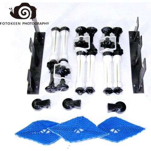 New arrival photo studio equipment 3 Rollers Manual wall/ Ceiling Mount Manual Elevator Background Backdrop Support System