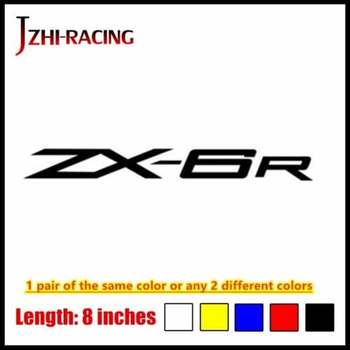 New Sales motorcycle bike Fuel tank Wheels Fairing notebook Luggage helmet MOTO Sticker decals FOR KAWASAKI ZX6R ZX 6R