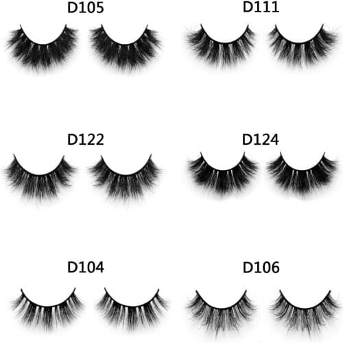 Visofree 3D Lashes Siberian Mink Eyelashes Noire Mink Lashes Fluttery Effect Dramatic Upper False Eyelashes