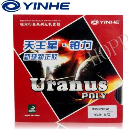 YINHE URANUS POLY Table Tennis Rubber Pips-out URNUS Original YINHE Ping Pong Sponge