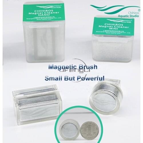 Chihiros Brush Algae Remove Magnetic Cleaner Brush For Aquarium Water Plant Reef Marine Fish Tank mini Nano Strong Brush