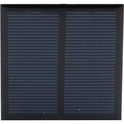 0.5W 1V 500mA Solar Panel Mini Solar Cell Module Standard Epoxy Polycrystalline DIY Battery Power Charger