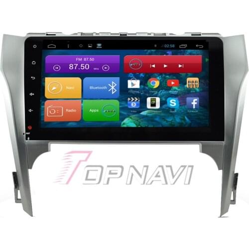 Topnavi 10.2'' Quad Core Android 6.0 Car GPS Navigation for Toyota Camry 2012 Autoradio Multimedia Audio Stereo,NO DVD In Dash