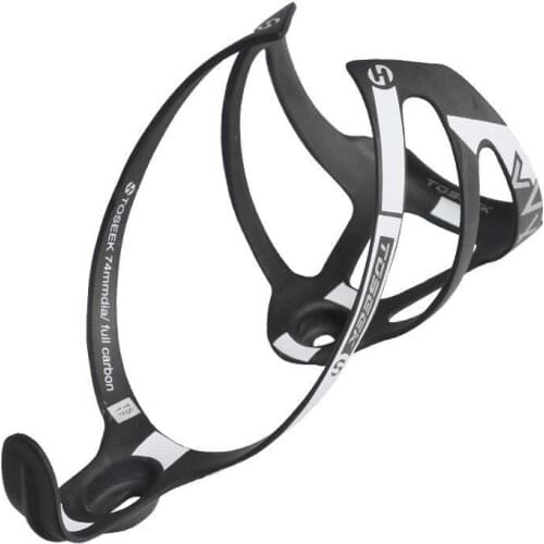 Toseek Bicycle Carbon Water Bottle Cage Mountain Bike Cycling Bottle Holder full carbon fiber material ultra-light hot selling