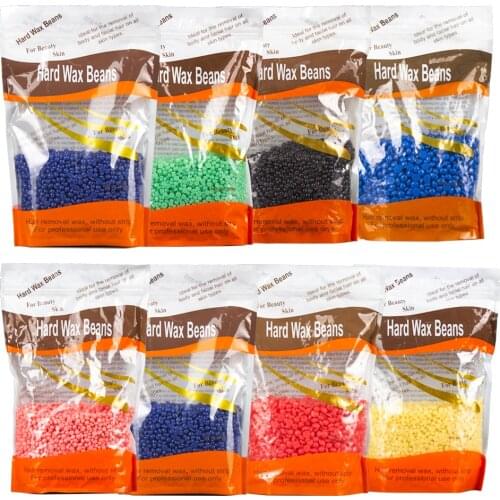 Hard Wax Beads 300g Waxing Beans Pellet for Wax Warmer Machine Heater Body Face Legs Eyebrow Hair Removal Aloe Depilatory Waxing