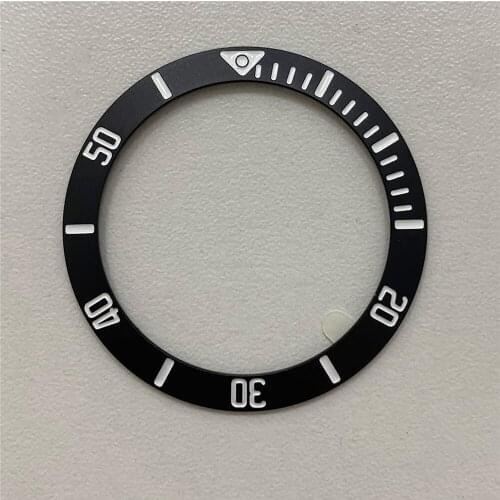 Watch Bezel Insert Aluminum Alloy Bezel Ring for Outer Diameter 40.4mm Inner Diameter 32.1mm Wristwatch Repair Parts