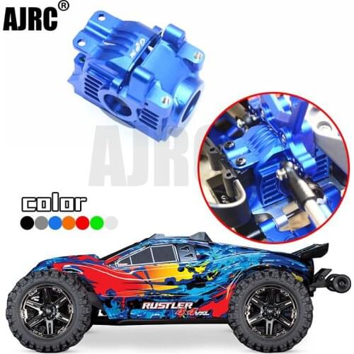 TRAXXAS RUSTLER 4X4 VXL 67076-4 SLASH 4x4 XO-01 aluminum alloy rear gearbox shell #6880 Gearbox