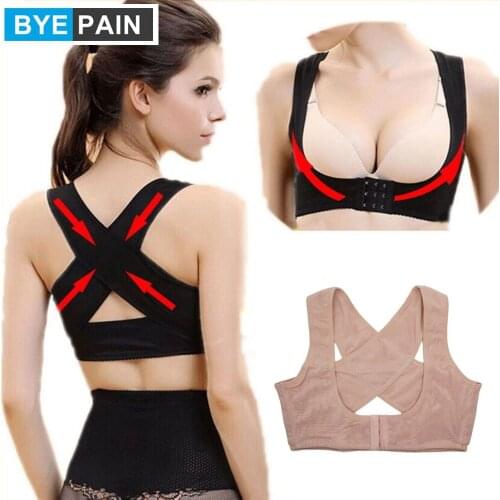 1Pcs BYEPAIN Chest Supports Brace Up Women Posture Corrector, Shape Corrector Prevent Hunchback Sagging Posture Corset Bra Vest