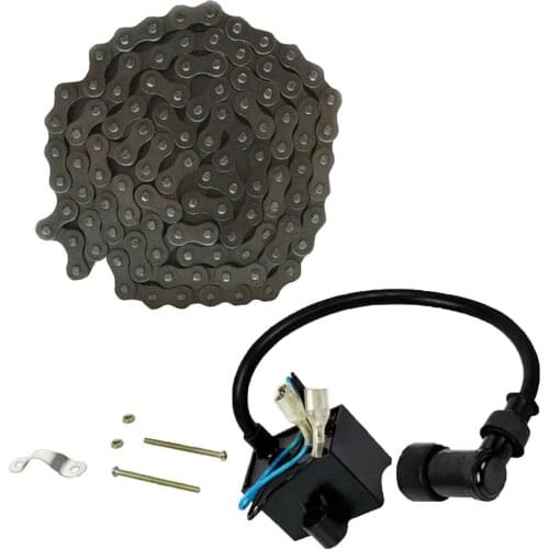 415 Chain & CDI Coil Module Fits 49/66/80cc 2 Stroke Engine Motorized Bicycle