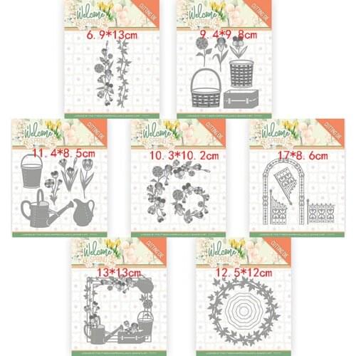 CH 2021 New Arrival Spring Metal Cutting Dies Embossing Scrapbooking Stencil Craft Cut Dies For DIY Card Handmade