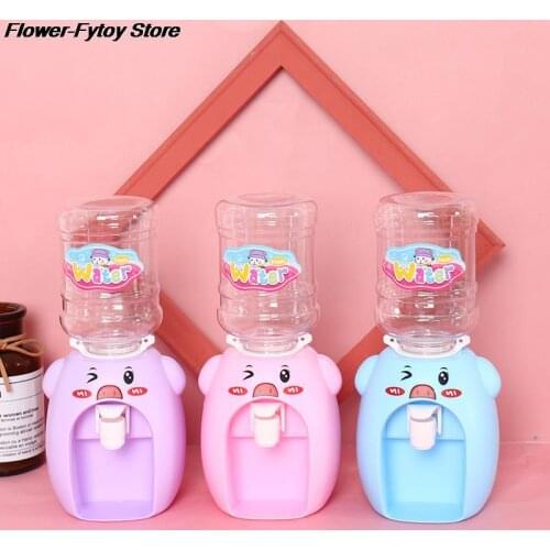 Mini Drink Water Dispenser Toy Kitchen Play House Toys for Children Game Toys 8.5 x 18cm