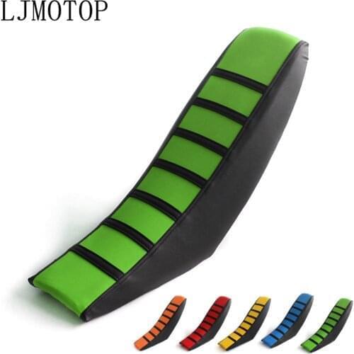 Newest Motorcycle Rubber Soft Seat Cover Dirt Bike Leather Cover For YAMAHA XT250 TRICKER DT230 DT 125 230 LANZA KAWASAKI