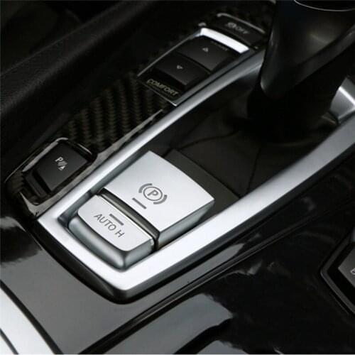 Parking Brake Switch P Button Cover ABS Chrome For F10 F07 F01 X3 F25 X4 F26 F11 F06 X5 F15 X6 F16 Accessories