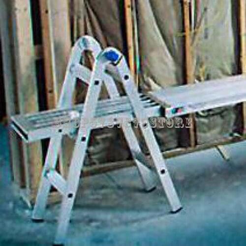 Telescopic Ladder Thickening Project Lift Folding Miter Ladder Household High Strength Aluminum Alloy Multi-function
