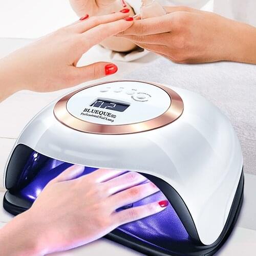 168W Nail Dryer 42 LEDs Lamp For Nails Uv Lamp For Drying All Gel Polish With Motion Sensing Manicure Pedicure Salon Tool