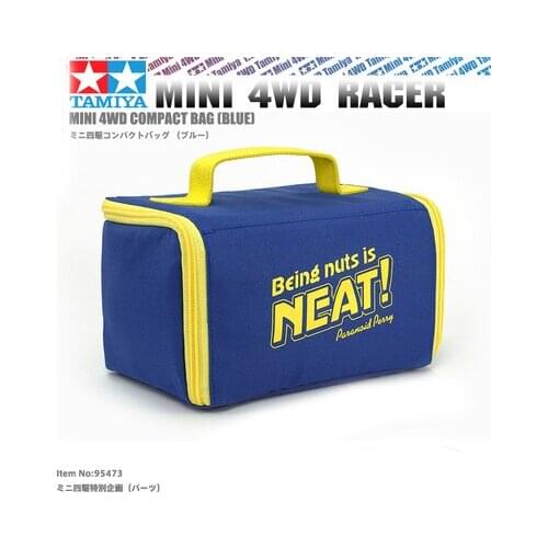 Tamiya Mini 4WD Racer Parts And Tools Storage Bag Limited Edition Handbag Pack 4-wheel Drive Tool-Package 95473