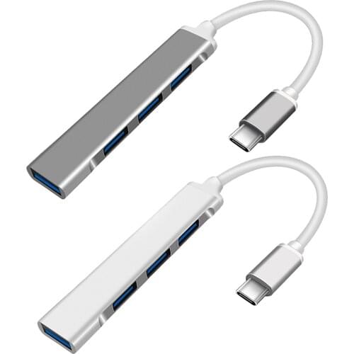 USB C HUB 3.0 Hub Type c to USB Adapter Dock For Samsung Xiaomi Macbook Pro Air Splitter Power USB 4 port Computer Accessories
