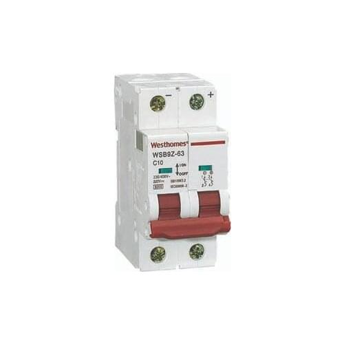 WSB9Z-63 Miniature Moulded Case Air DC Breaking Capacity 6ka 10ka Vacuum Electrical Switch Miniature Circuit Breaker (WSB9Z) MCB
