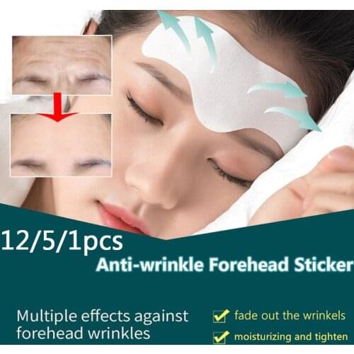 Anti-wrinkle Forehead Patches Removal Moisturizing Anti-aging Sagging Wrinkles Smoothing Lines Locking Moisture Moisture 1-12pcs