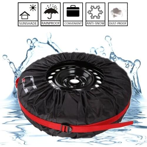 Tire wheels spare parts Dustproof waterproof snowproof sunscreen cover Storage Bag Universal Protector 1pcs