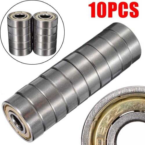 10pcs/lot 608ZZ Miniature Ball Bearing Metal Shielded High-Speed Bearings 8x22x7mm For Skateboards Scooter