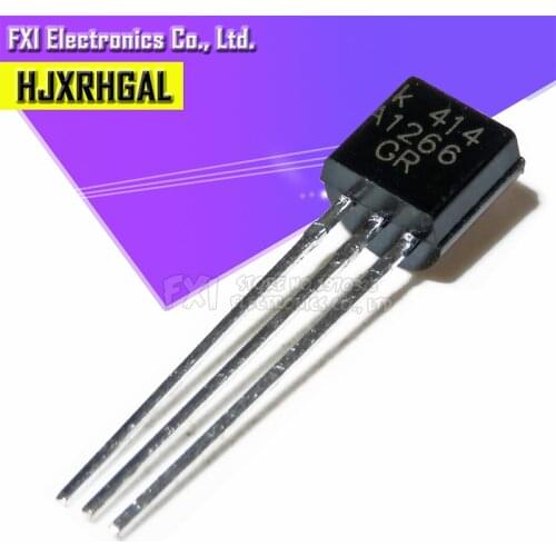 100PCS 2SA1266 TO92 A1266 TO-92 triode transistor New original