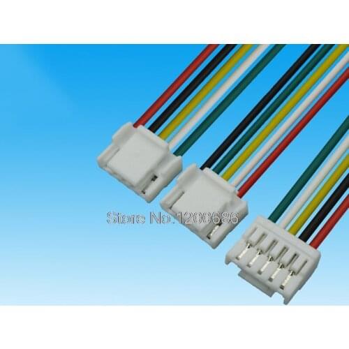 150MM 1571 26AWG 2P/3P/4P/5P/6 Pin JST GH Series 1.25 Female Double Connector with Wire GH1.25 1.25MM