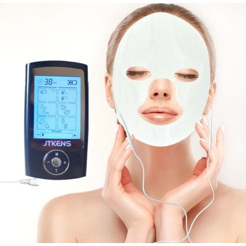 16 Program Electrode Pulse Therapy TENS EMS Massager Face Massager stick electrodes Massager