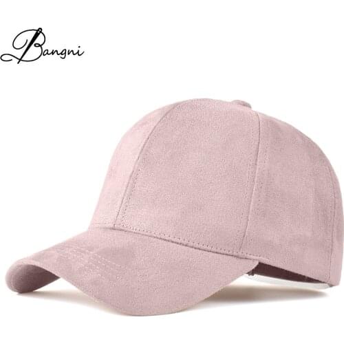 2017 Casual Womens Baseball Cap Women Dad Hat Deus Cap Pink Black Drake Hats Snapback Suede Hip Hop Caps Trucker Cap Men Female