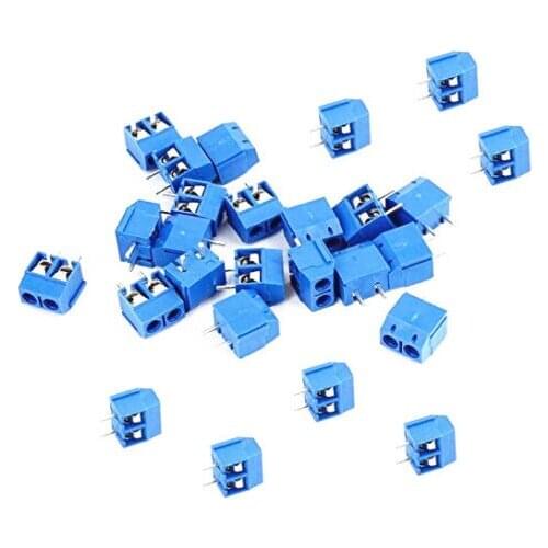 60PCS KF301-2P 5.08mm 2 Pin Cont Terminal Screw Terminal Contor new