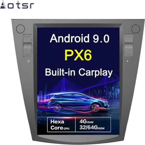 10.4" Android 9.0 Tesla style Car Radio GPS Navigation For Subaru Forester 2013-2017 Multimedia Player Tape Recorder Head Unit