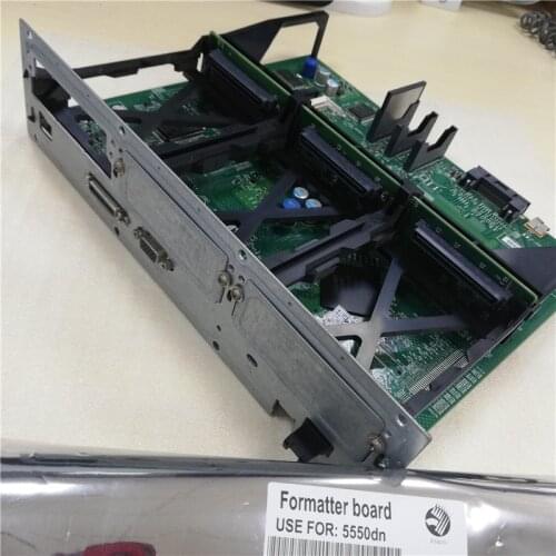 Free shipping 90% new Q7508-60002 formatter board for HP CLJ5550 Printer spare parts