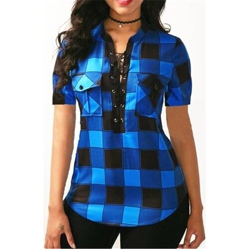 Bessmini Short Sleeve Shirts For Women