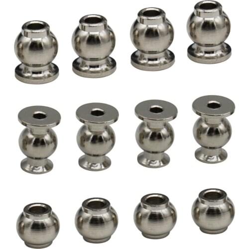 Hot Racing Steel Chrome Pivot Ball kit for Arrma Karton Senton Outcast Talion Limitless Mojave