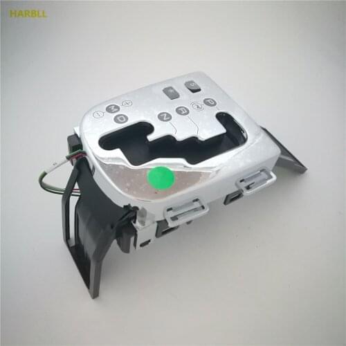 Chrome Gear Shift Knob Panel Automatic Transmission Table Cover Interior Trim Panel For Peugeot 307