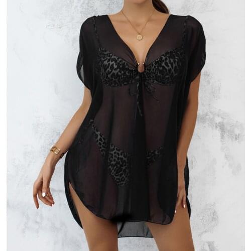 MAIGSWHOO Transparent Swimwear